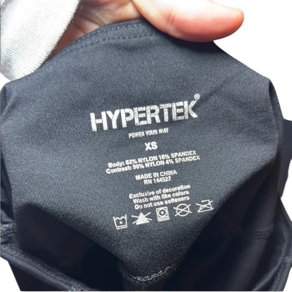 Hypertek Woman’s Black Athletic Leggings Size XS - Picture 7 of 7